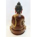 F650 Exclusive Gold Plated Copper Statue of Medicine Buddha 13" Handmade Nepal